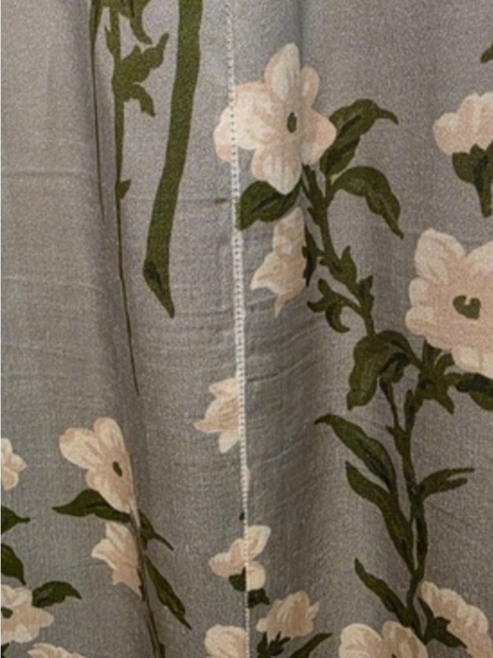 Reformation Sianna Silk Dress in the Tarragon floral print - Picture 13 of 13